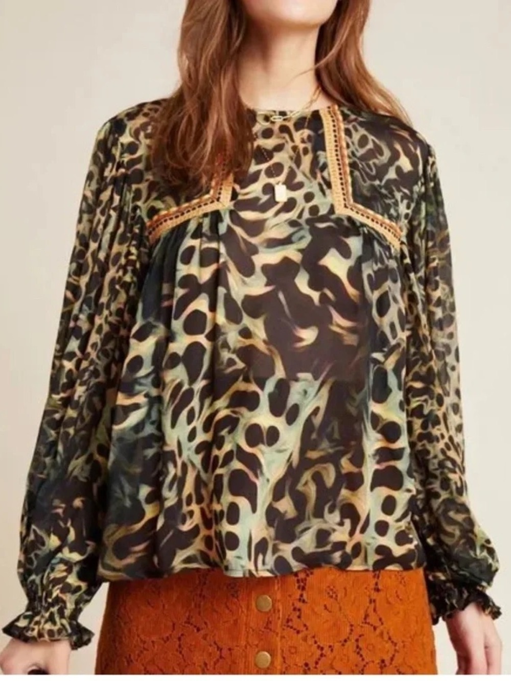Blank London | Patterned Blouse, 2X